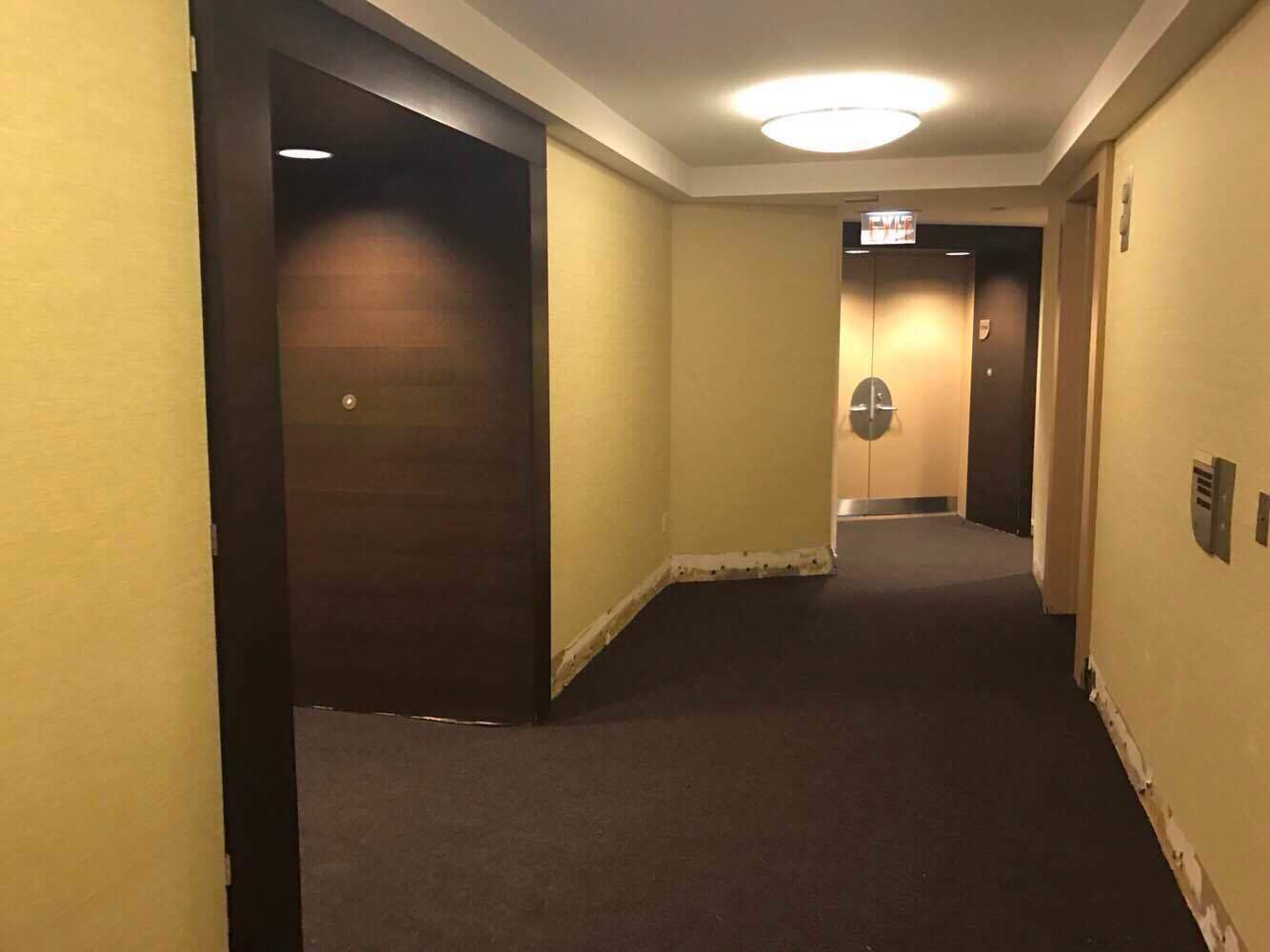 Bristol hallway before renovation